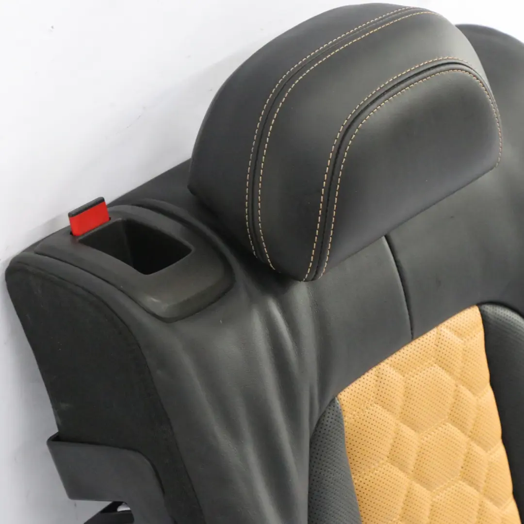 X3M F97 X4M F98 Oparcie Tylnego Siedzenia Prawy Tył Skóra Czerń Beż do BMW o numerze 8096088 BMW X3M F97 X4M F98 Oparcie Tylnego Siedzenia Prawy Tył Skóra Czerń Beż - SKU 8096088 - Numer Części 8096088