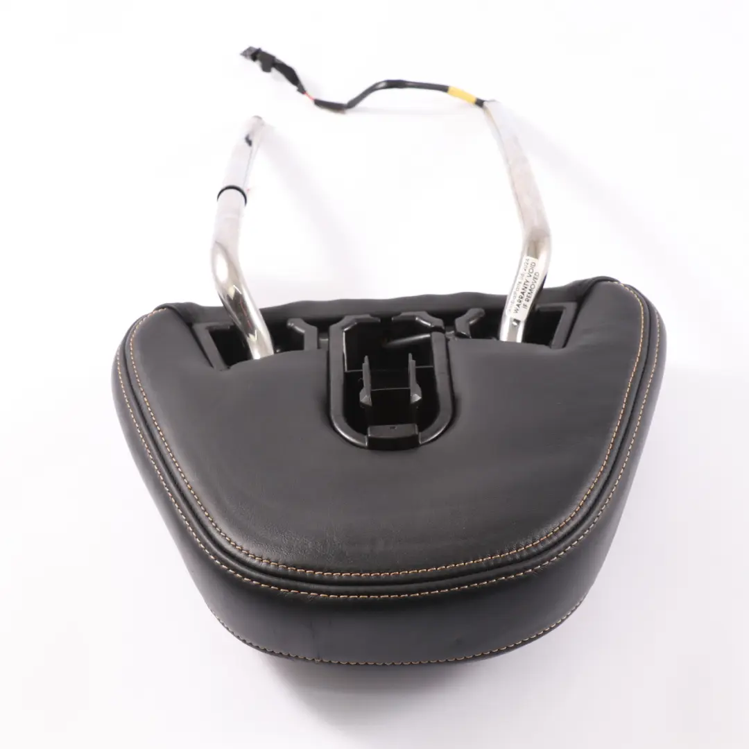 S58 Reposacabezas del asiento delantero de cuero Alcantara Negro para BMW F98 con número de pieza 8096089 BMW F98 S58 Reposacabezas del asiento delantero de cuero Alcantara Negro - SKU 8096089 - Número de pieza 8096089
