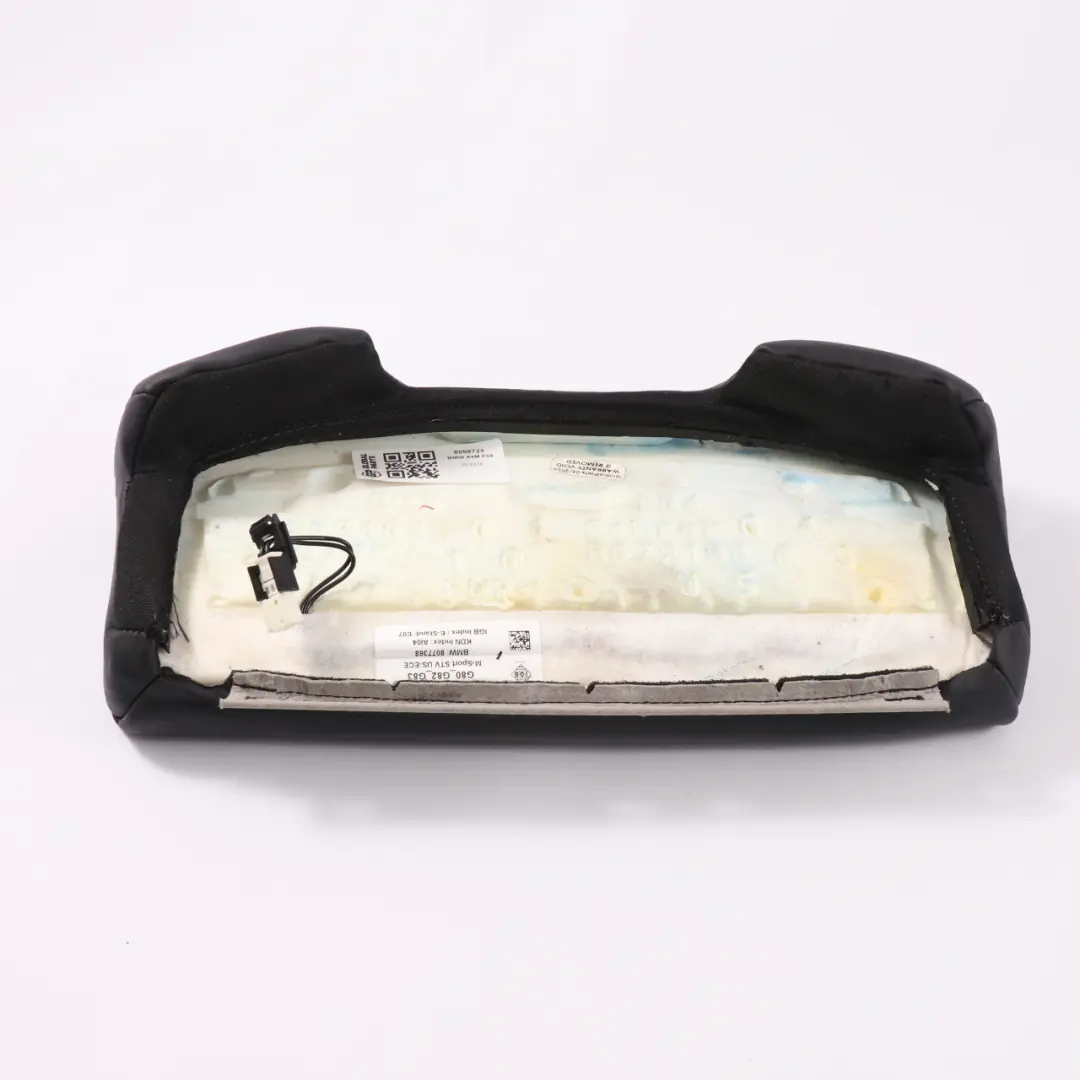 BMW F91 F92 F93 M Sport Asiento Delantero Soporte Muslo Alcantara Negro - SKU 8098724 - Número de pieza 8098724