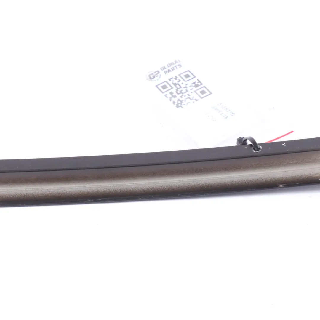 BMW E38 Sedan Door Window Trim Exterior Rear Left N/S Moulding - SKU 8125375 - Part number 8125375
