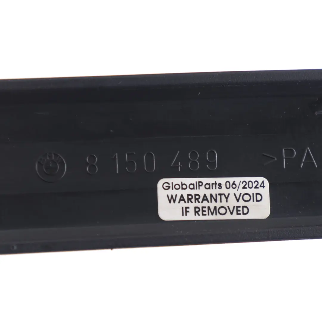 Puerta Ventana Exterior Trasera Izquierda Moldura para BMW E38 con número de pieza 8150489 BMW E38 Puerta Ventana Exterior Trasera Izquierda Moldura - SKU 8150489 - Número de pieza 8150489