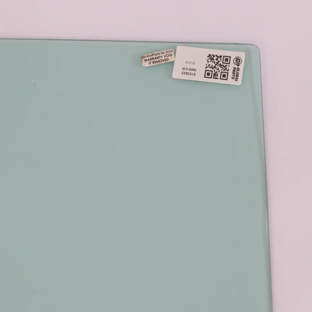 BMW E38 Tür Glas Fenster Grün Hinten Links - SKU 8163845 - Teilenummer 8163845