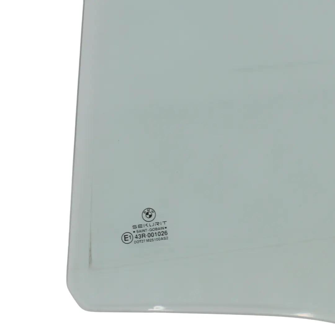 BMW E38 Door Glass Window Green Rear Left N/S - SKU 8163845 - Part number 8163845