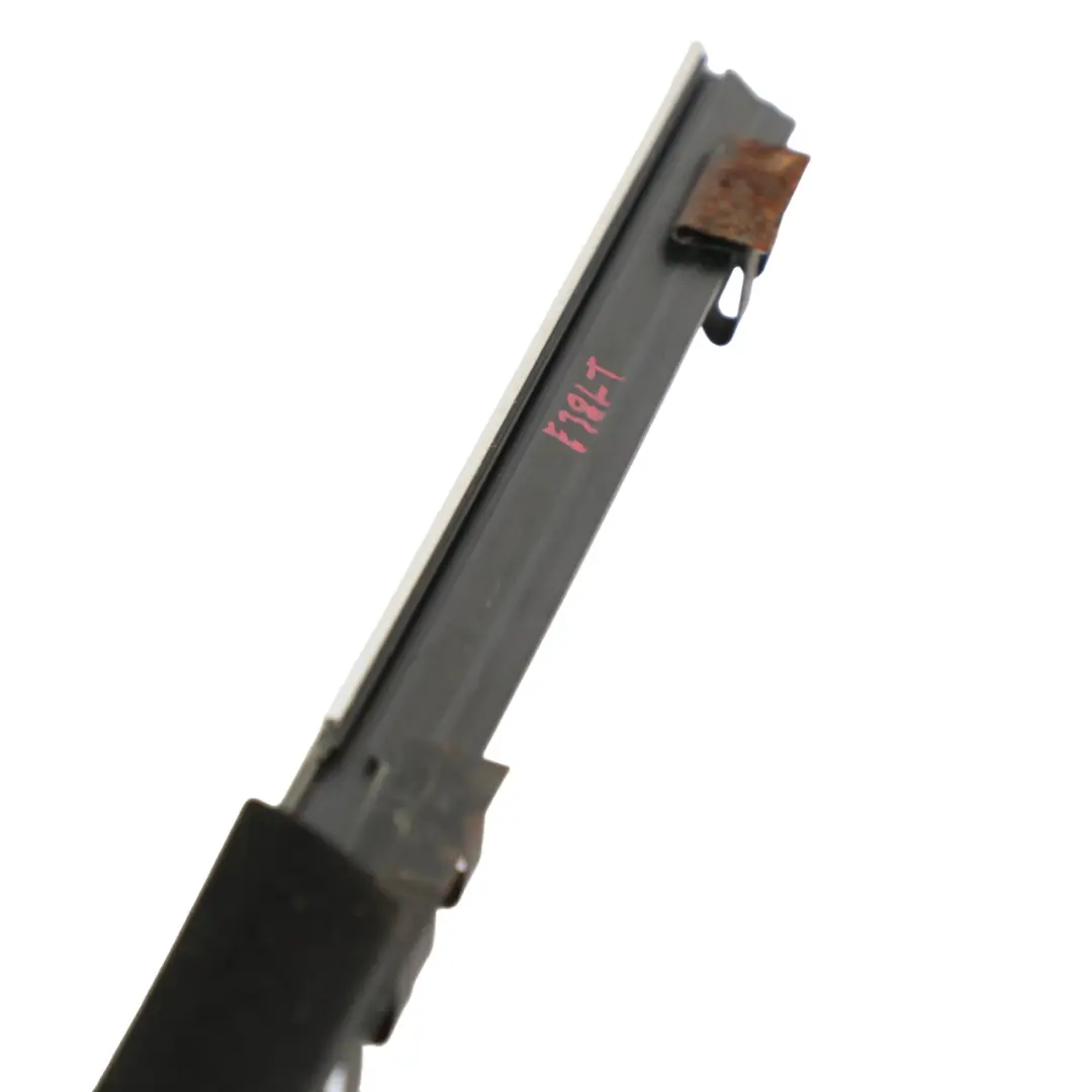 Trasera Izquierda Puerta Ventana Vidrio Interior Cromo Tira para BMW E38 con número de pieza 8230491 BMW E38 Trasera Izquierda Puerta Ventana Vidrio Interior Cromo Tira - SKU 8230491 - Número de pieza 8230491