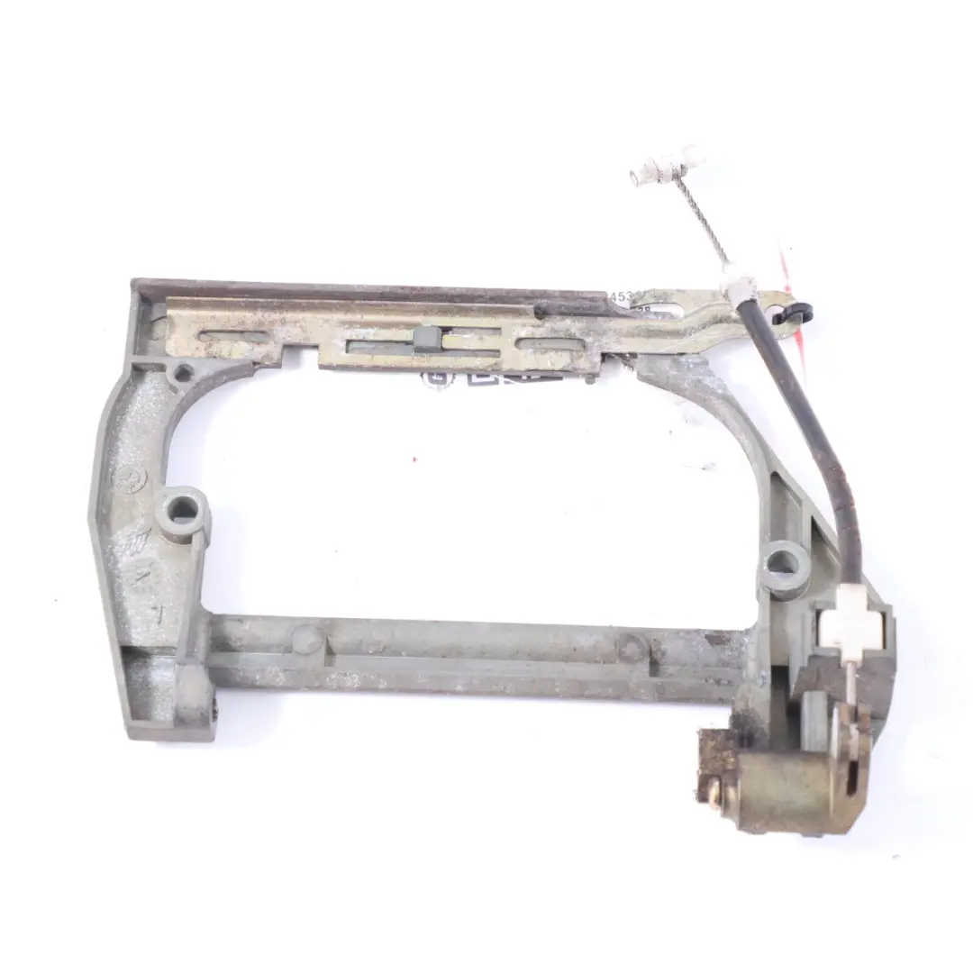 Door Handle Outside Carrier Base Rear Left N/S Bracket to BMW E38 Sedan with Part number 8245345 BMW E38 Sedan Door Handle Outside Carrier Base Rear Left N/S Bracket - SKU 8245345 - Part number 8245345