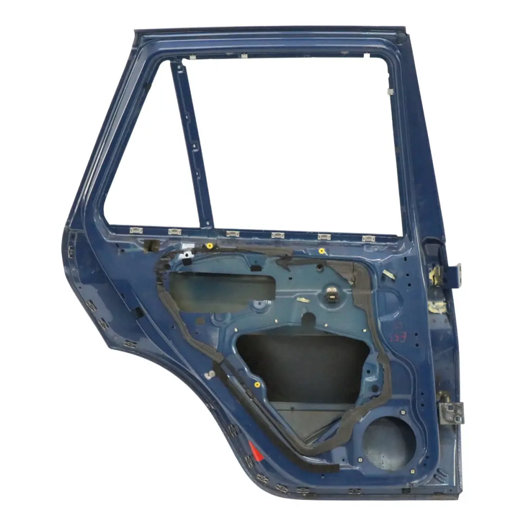 Door Rear Left N/S Topasblau Blue Blau Metallic - 364 to BMW X5 E53 with Part number 8256827 BMW X5 E53 Door Rear Left N/S Topasblau Blue Blau Metallic - 364 - SKU 8256827-TPB - Part number 8256827