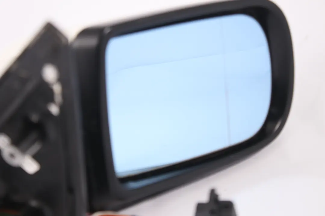 Mirror Wing Door Heated Right O/S Glass Black Sapphire - 475 BMW E38 - SKU 8266434-AW - Part number 8266434