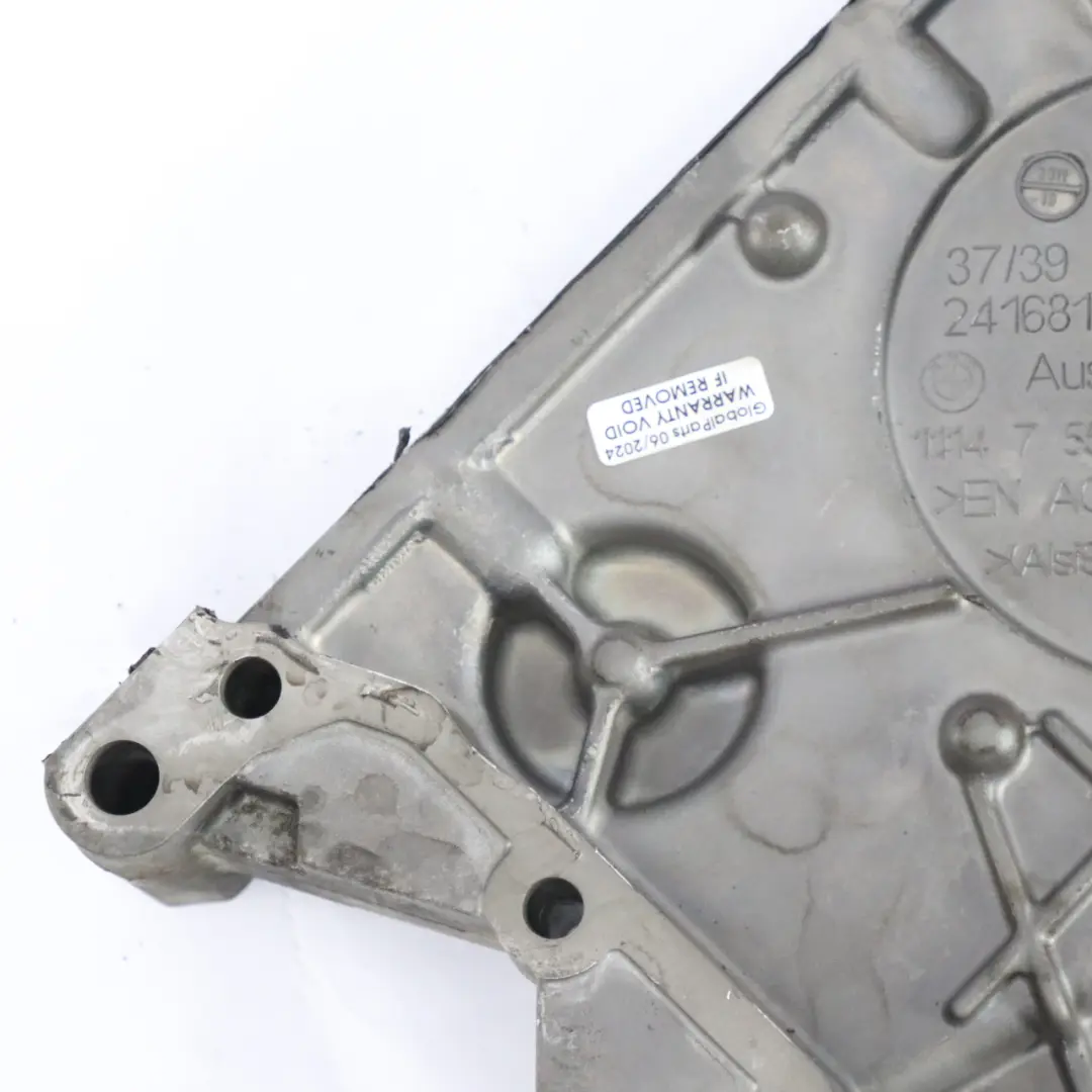 BMW F10 F11 F13 N63 Motor Steuerkasten Kettenkasten Abdeckplatte unten 7553364 - SKU 8483806 - Teilenummer 8483806