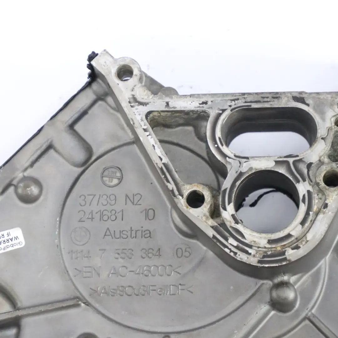 BMW F10 F11 F13 E70 N63 Motore Cassa Scatola catena Piastra inferiore 7553364 - SKU 8483806 - Numero di parte 8483806