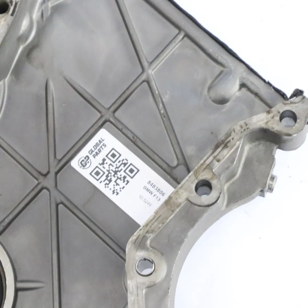 BMW F10 F11 F13 E70 N63 Engine Timing Case Chain Box Cover Plate Lower 7553364 - SKU 8483806 - Part number 8483806