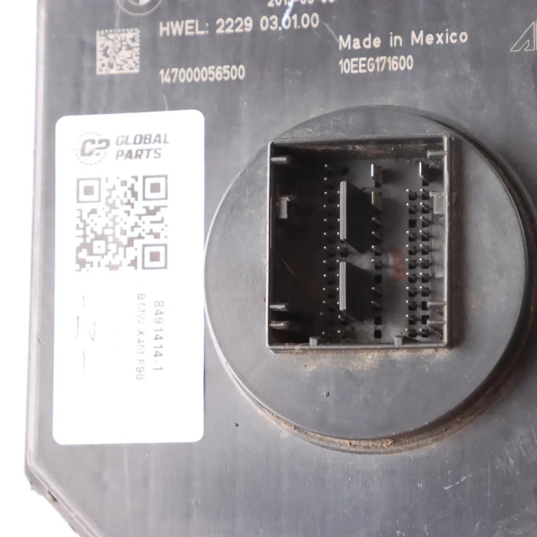 BMW G30 G31 X3 G01 Xenon Headlight Ballast Unit Module - SKU 8491414-1 - Part number 8491414