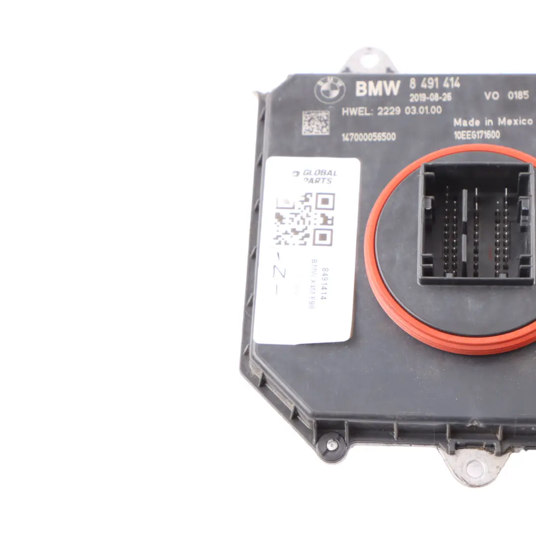 BMW G30 G31 X3 G01 Xenon Faros Balasto Unidad Módulo - SKU 8491414 - Número de pieza 8491414