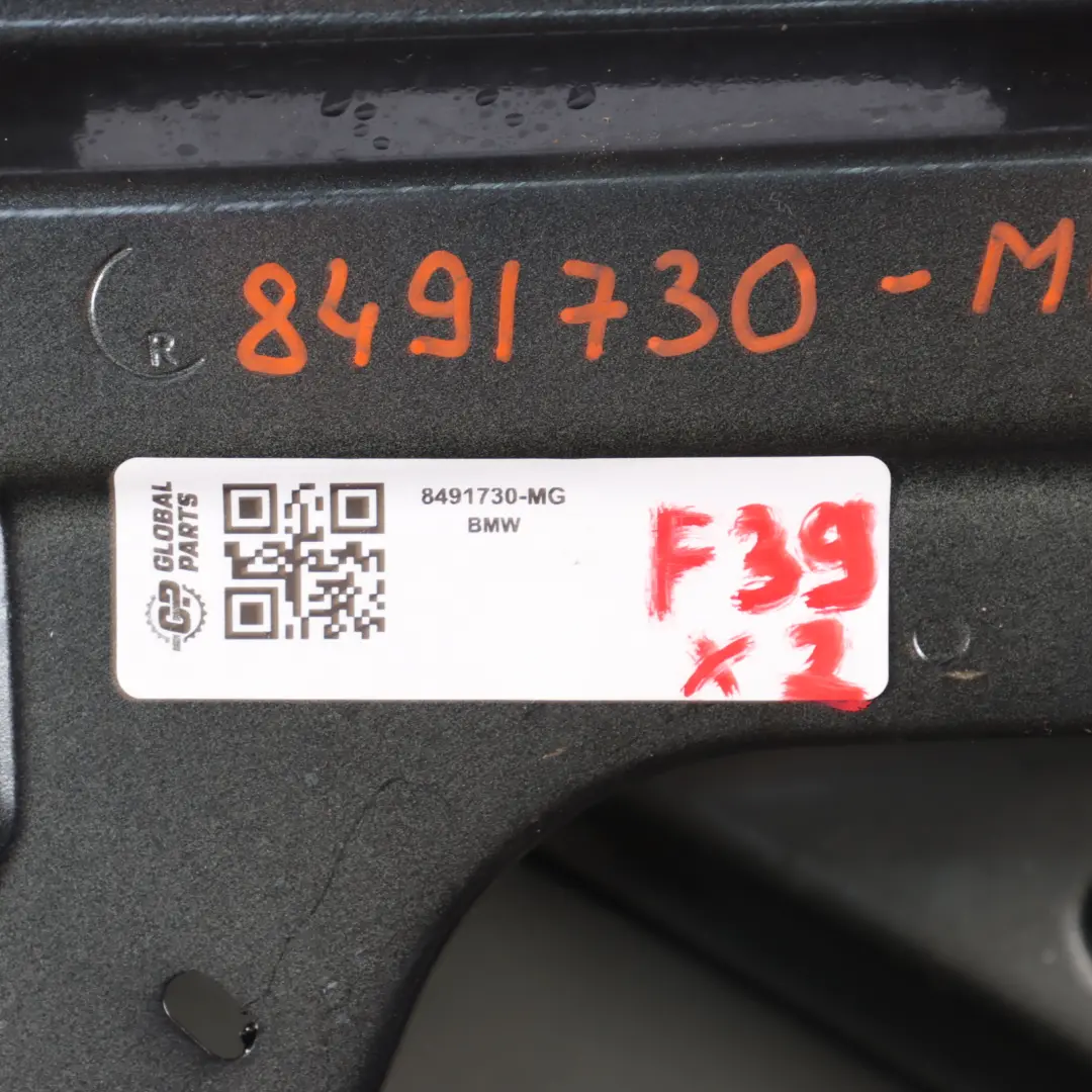 Right Door O/S Mineralgrau Mineral Grey Metallic - B39 to BMW X2 F39 Rear with Part number 8491730 BMW X2 F39 Rear Right Door O/S Mineralgrau Mineral Grey Metallic - B39 - SKU 8491730-MG - Part number 8491730