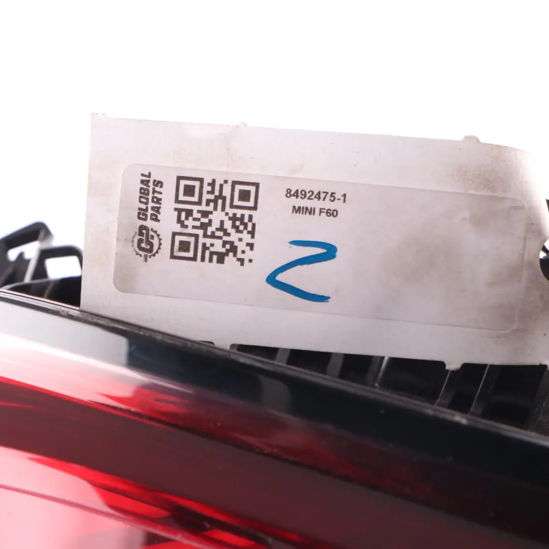 Lamp Left N/S Black Line Side Panel Tail Light 8492477 to Mini F60 LCI Rear with Part number 8492475 Mini F60 LCI Rear Lamp Left N/S Black Line Side Panel Tail Light 8492477 - SKU 8492475-1 - Part number 8492475