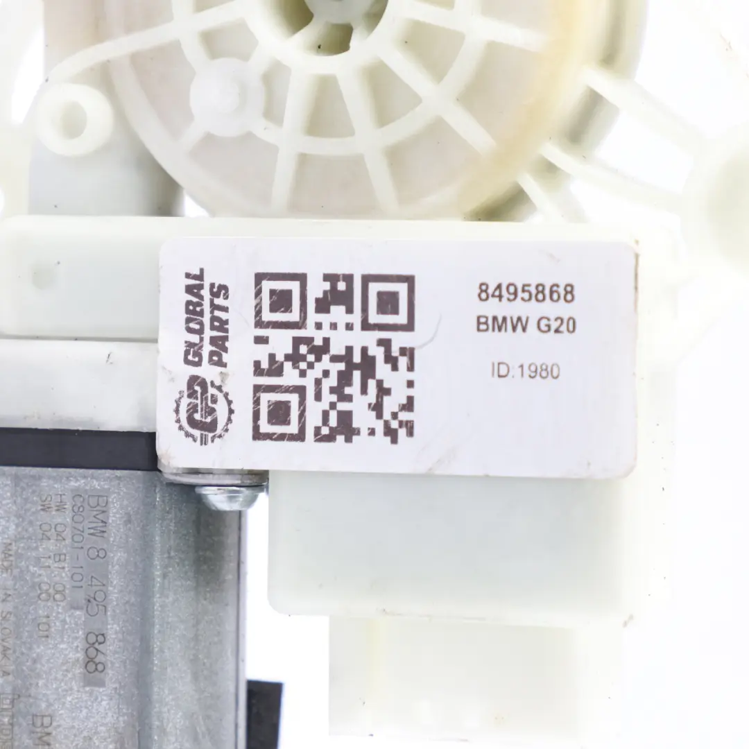 Window Lifter BMW G20 G21 Motor Rear Right O/S Regulator Drive Unit to with Part number 8495868 Window Lifter BMW G20 G21 Motor Rear Right O/S Regulator Drive Unit - SKU 8495868 - Part number 8495868