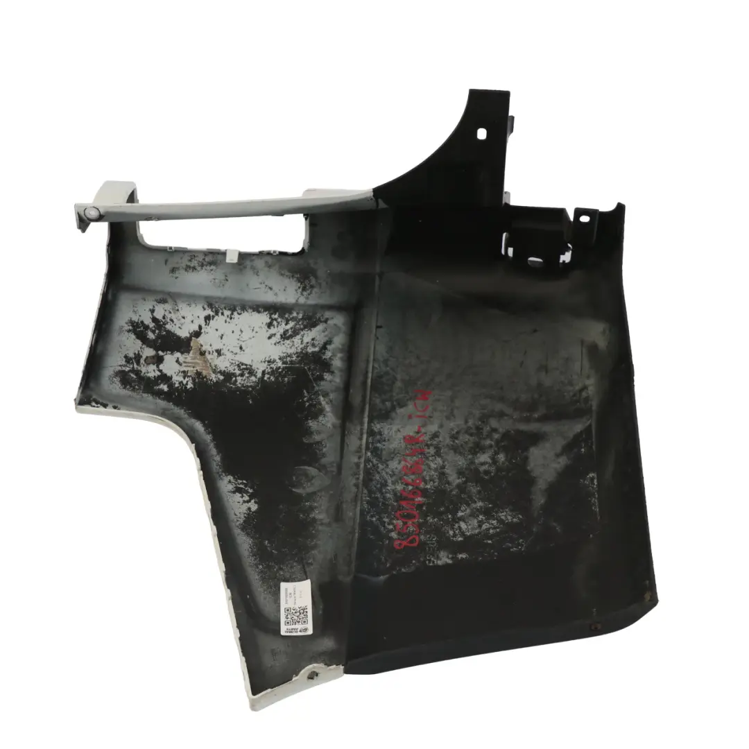 Bumper Corner End Cap Left N/S Ice White - 389 to Renault Trafic 3 Rear with Part number 850166864R-ICW Renault Trafic 3 Rear Bumper Corner End Cap Left N/S Ice White - 389 - SKU 850166864R-ICW - Part number 850166864R-ICW