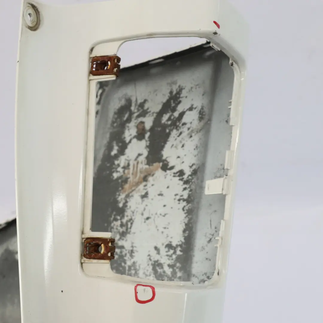 Renault Trafic 3 Rear Bumper Corner End Cap Left N/S Ice White - 389 - SKU 850166864R-ICW - Part number 850166864R-ICW