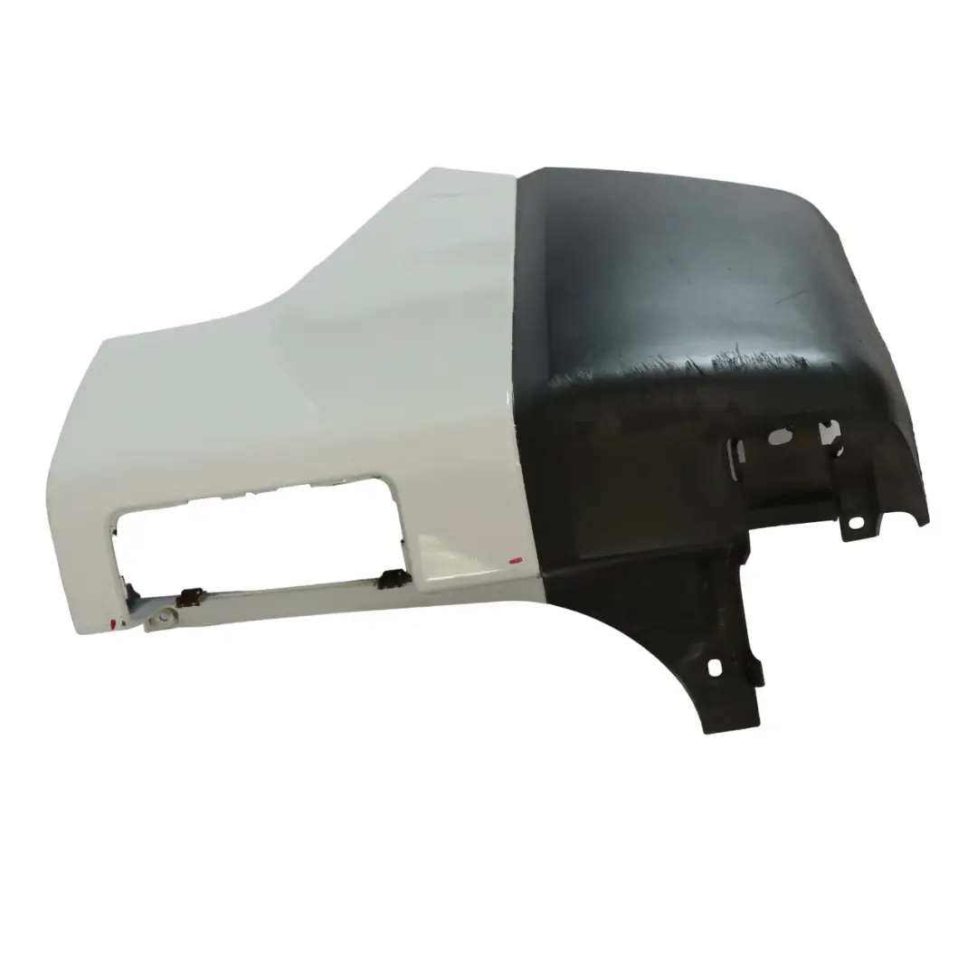 Bumper Corner End Cap Left N/S Ice White - 389 to Renault Trafic 3 Rear with Part number 850166864R-ICW Renault Trafic 3 Rear Bumper Corner End Cap Left N/S Ice White - 389 - SKU 850166864R-ICW - Part number 850166864R-ICW