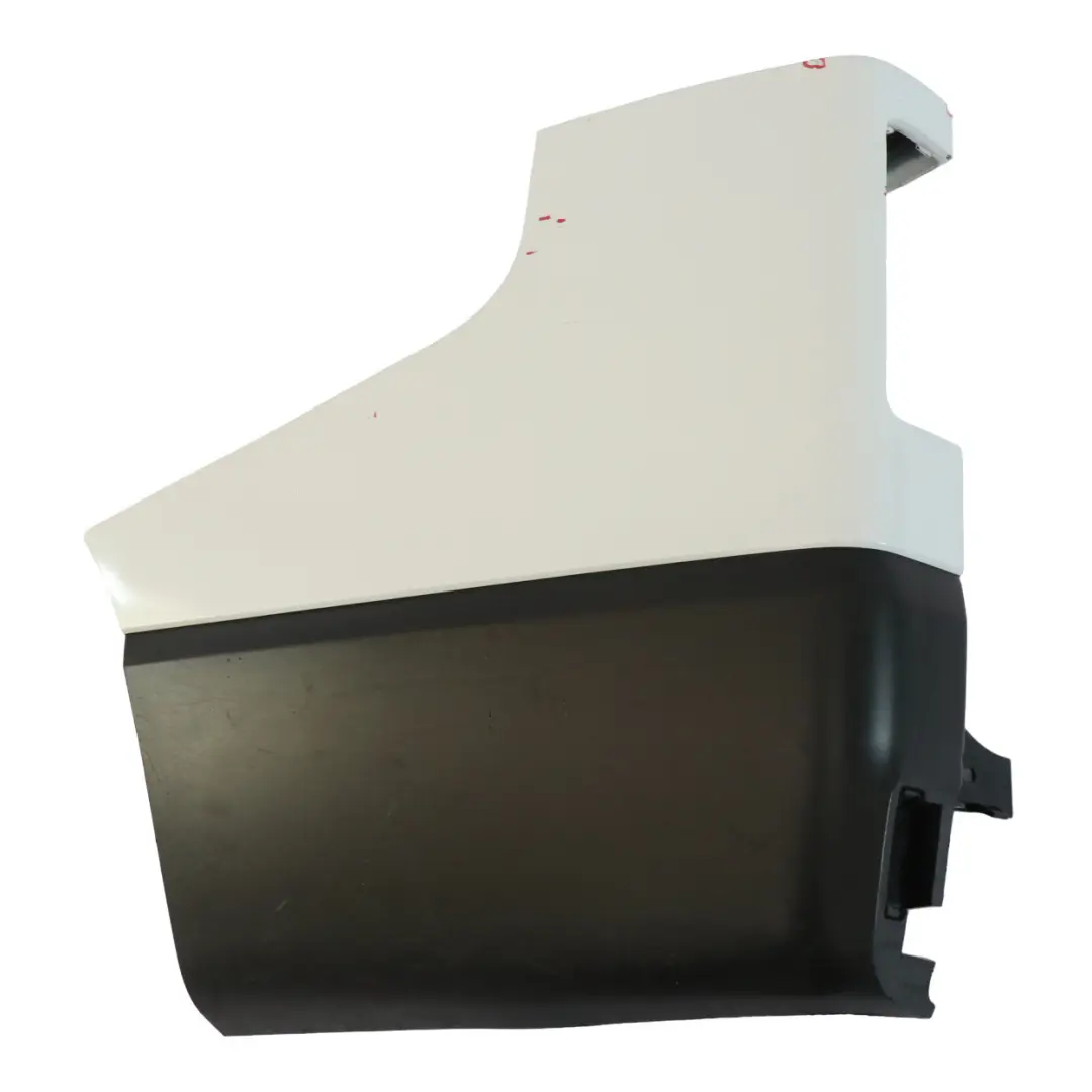 Bumper Corner End Cap Left N/S Ice White - 389 to Renault Trafic 3 Rear with Part number 850170768R-ICW Renault Trafic 3 Rear Bumper Corner End Cap Left N/S Ice White - 389 - SKU 850170768R-ICW - Part number 850170768R-ICW