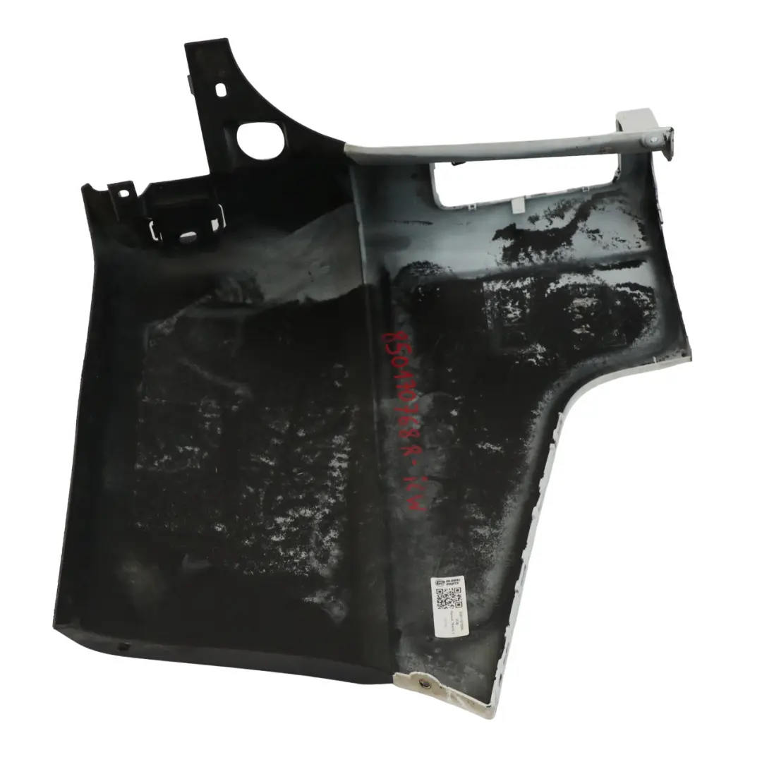 Renault Trafic 3 Embout de pare-chocs arrière gauche Blanc glacier - 389 - SKU 850170768R-ICW - Numéro de pièce 850170768R-ICW