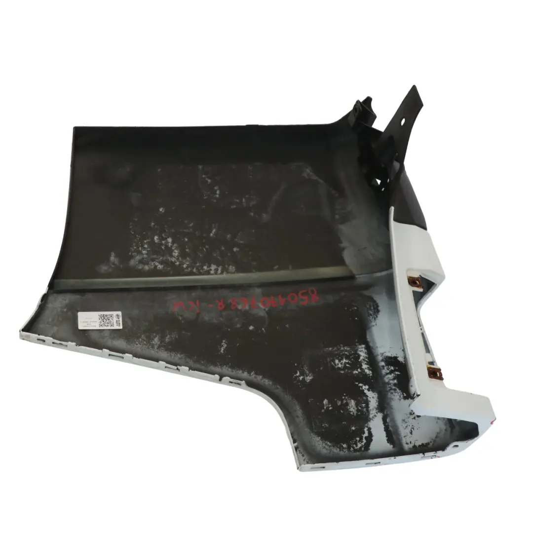 Tapa esquina parachoques trasero Renault Trafic 3 Izquierda Blanco hielo - 389 para con número de pieza 850170768R-ICW Tapa esquina parachoques trasero Renault Trafic 3 Izquierda Blanco hielo - 389 - SKU 850170768R-ICW - Número de pieza 850170768R-ICW