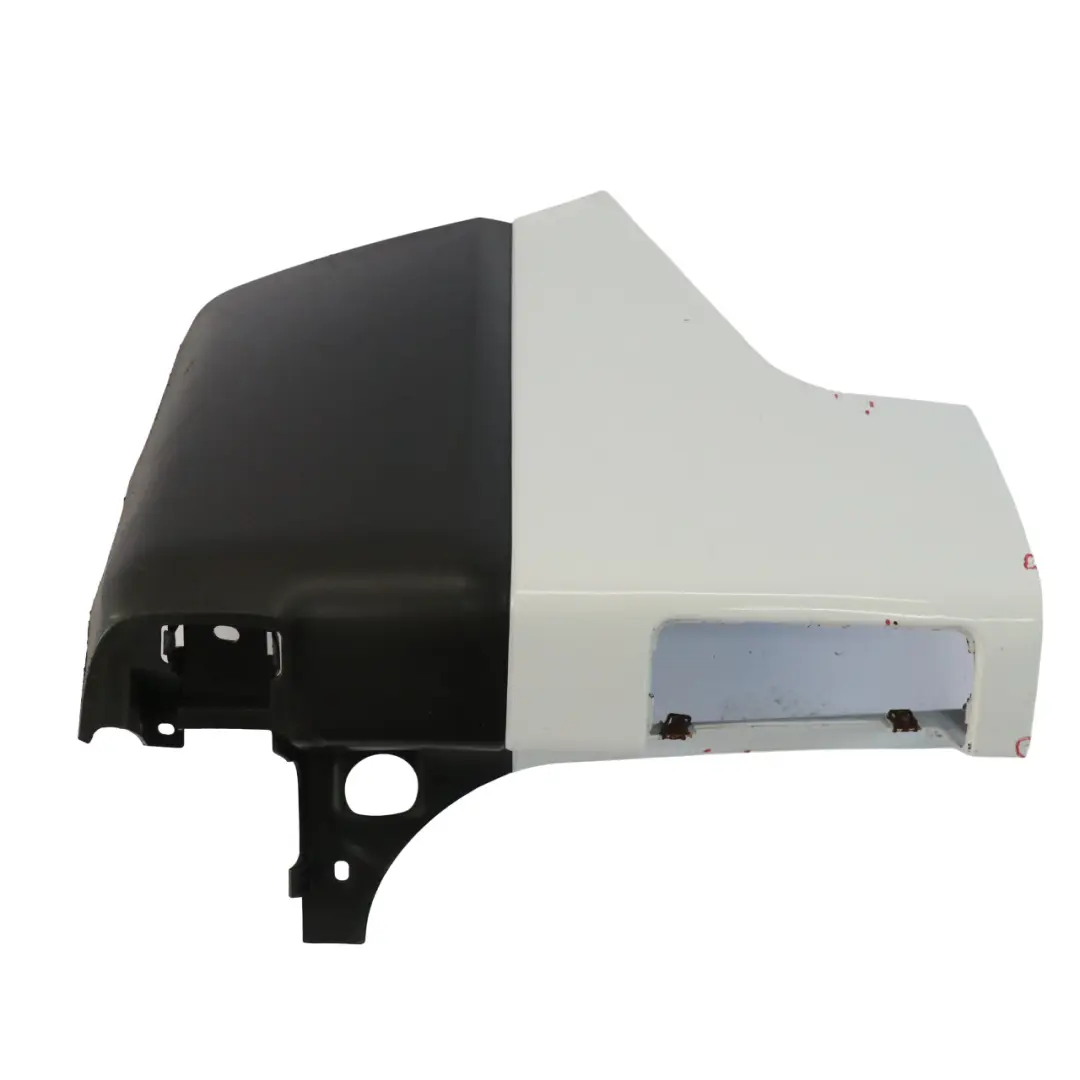 Bumper Corner End Cap Left N/S Ice White - 389 to Renault Trafic 3 Rear with Part number 850170768R-ICW Renault Trafic 3 Rear Bumper Corner End Cap Left N/S Ice White - 389 - SKU 850170768R-ICW - Part number 850170768R-ICW