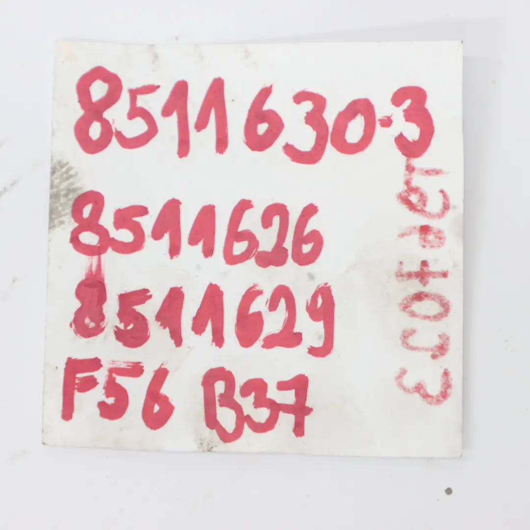 B37 Fuel Pump Injector Injection System Set to BMW F20 LCI Mini Cooper One D F56 with Part number 8511630 BMW F20 LCI Mini Cooper One D F56 B37 Fuel Pump Injector Injection System Set - SKU 8511630-3 - Part number 8511630