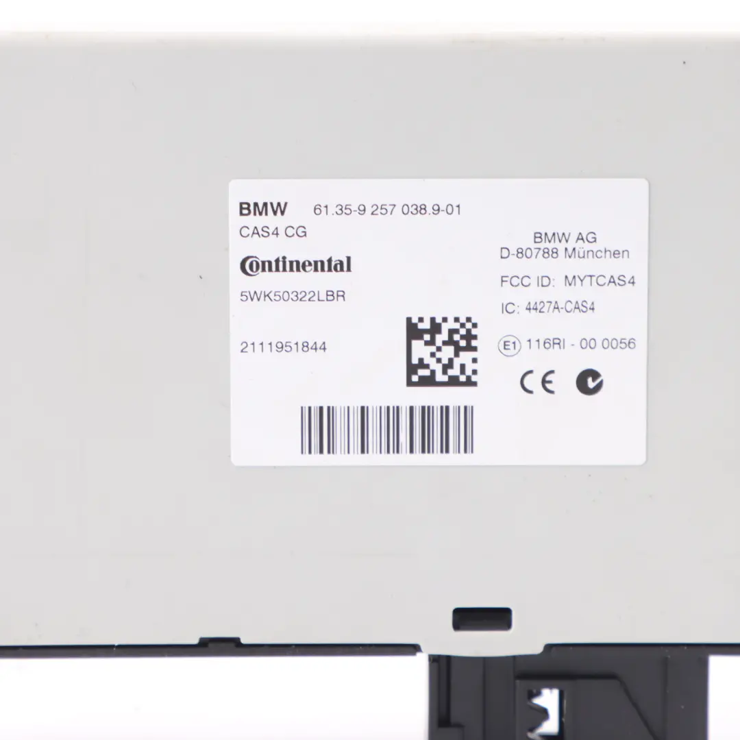 BMW F10 F11 520d Diesel N47N 184HP Engine ECU Kit DDE CAS4 Key - SKU 8513242-3 - Part number 8513242