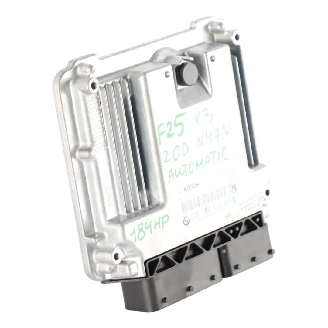 20dX Module Moteur ECU DDE Diesel N47N 184 CV Automatique pour BMW X3 F25 à propos du numéro de pièce 8513249 BMW X3 F25 20dX Module Moteur ECU DDE Diesel N47N 184 CV Automatique - SKU 8513249 - Numéro de pièce 8513249