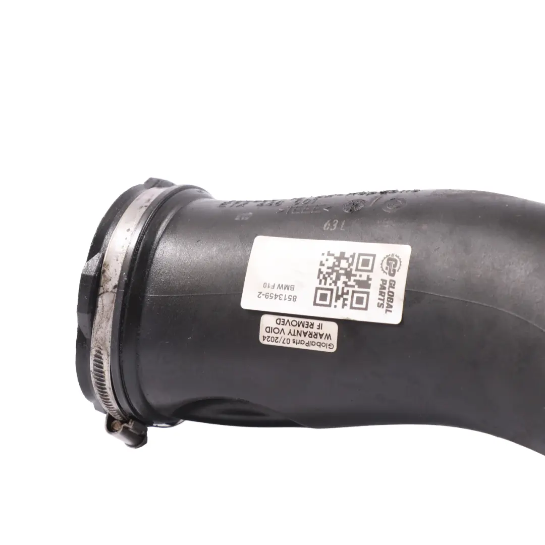 Air Pipe Tube BMW F01 LCI F10 Diesel N57N Filtered Air Pipe Hose Part - SKU 8513459-2 - Part number 8513459