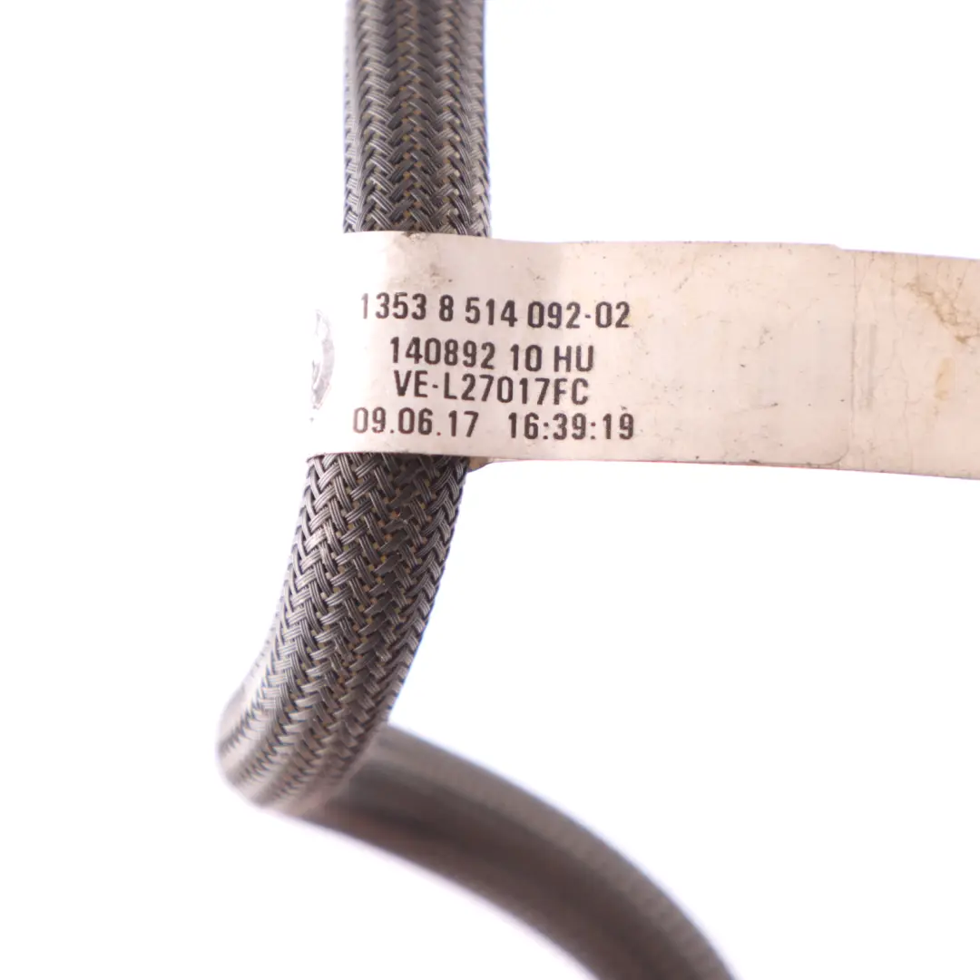 BMW F20 F21 F30 F31 LCI Diesel Fuel Feed Line Return Pipe - SKU 8514092-1 - Part number 8514092