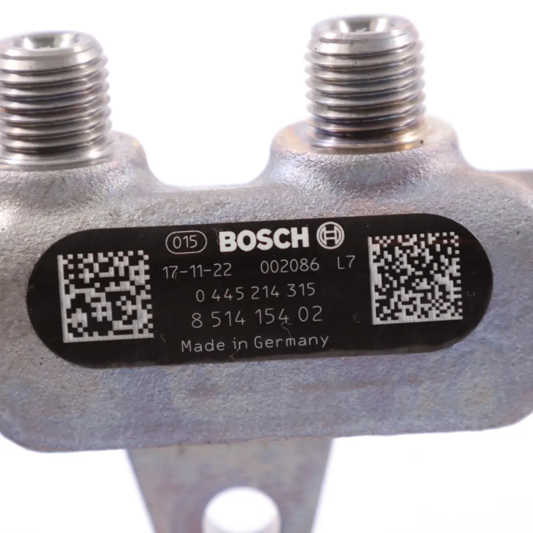 B47 Acumulador Presión Combustible Riel Inyecció para BMW F20 F21 F30 F31 LCI con número de pieza 8514154 BMW F20 F21 F30 F31 LCI B47 Acumulador Presión Combustible Riel Inyecció - SKU 8514154-1 - Número de pieza 8514154