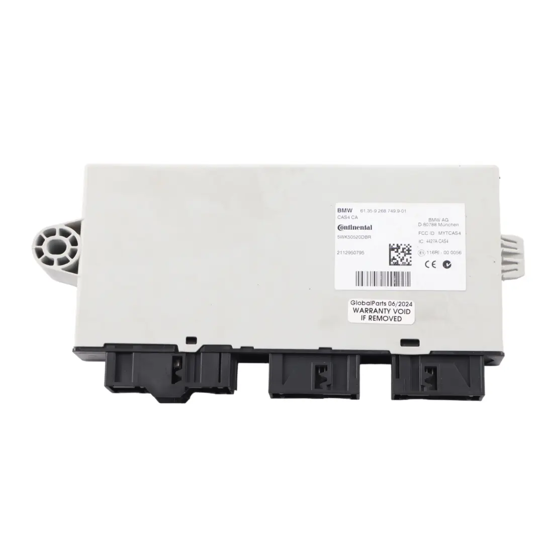 BMW F07 GT 530d N57N 258HP Kit ECU Control Motor DDE Automático - SKU 8574100-2 - Número de pieza 8574100