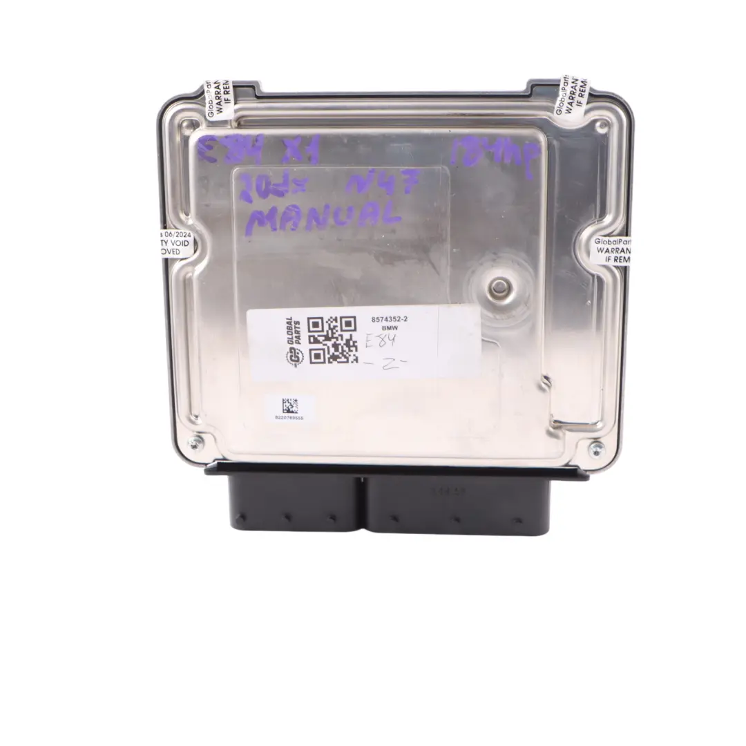 BMW X1 E84 20d Diesel N47N Unità Controllo Motore ECU Kit DDE CAS3 Key - SKU 8574352-2 - Numero di parte 8574352
