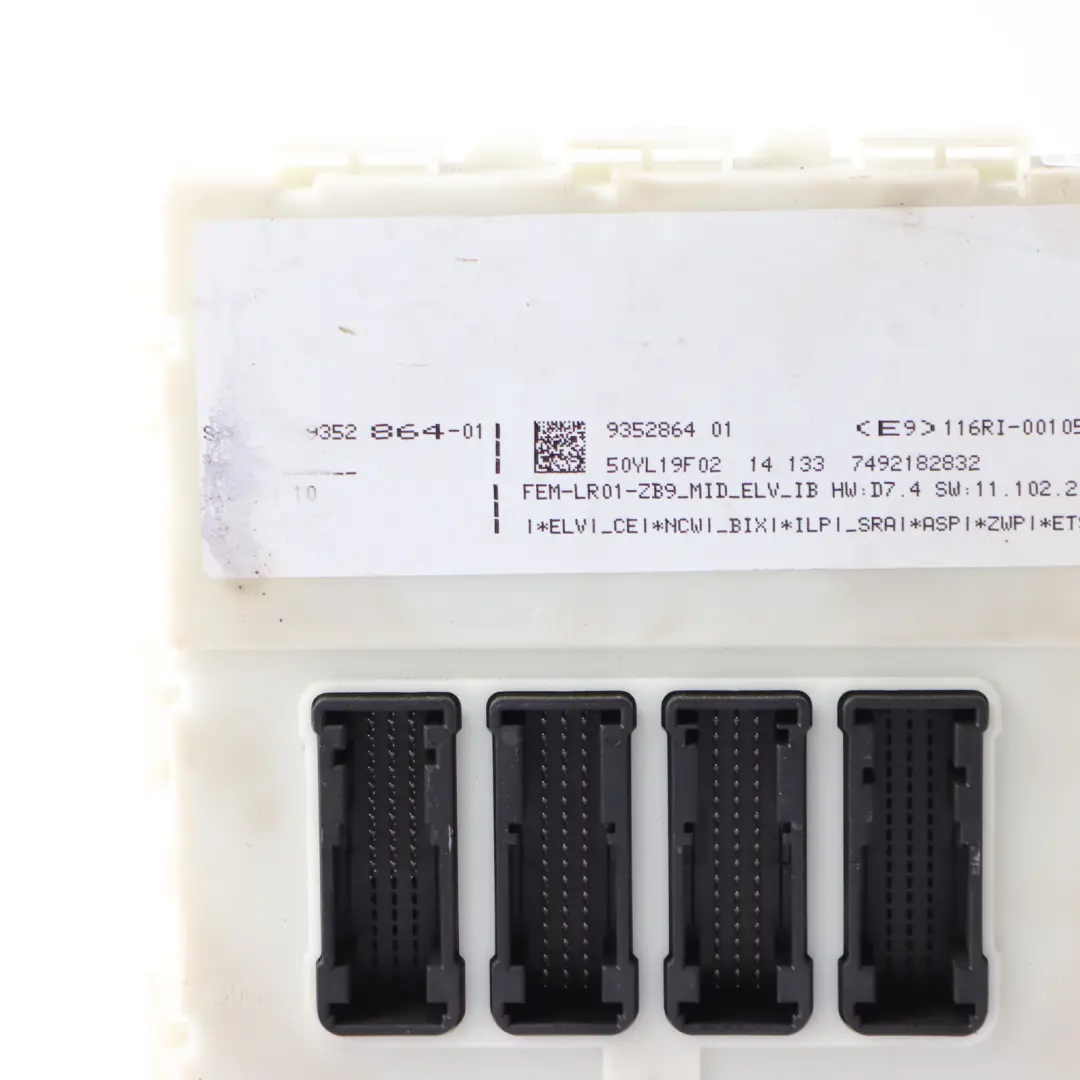 BMW F22 218d F30 F31 318d N47N 143HP Engine ECU Kit DDE Key FEM Lock - SKU 8579481 - Part number 8579481