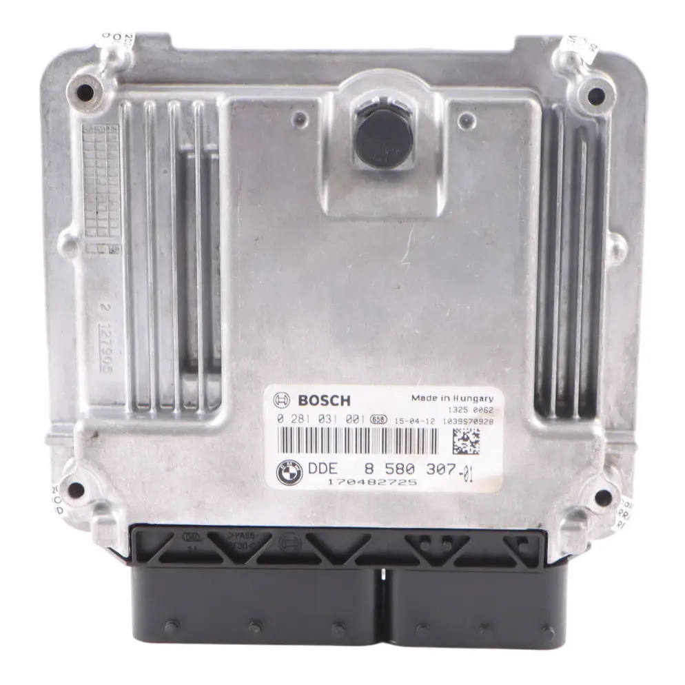 18Dx Diesel N47N Módulo Unidad Control Motor ECU DDE Manual para BMW X1 E84 con número de pieza 8580307 BMW X1 E84 18Dx Diesel N47N Módulo Unidad Control Motor ECU DDE Manual - SKU 8580307 - Número de pieza 8580307