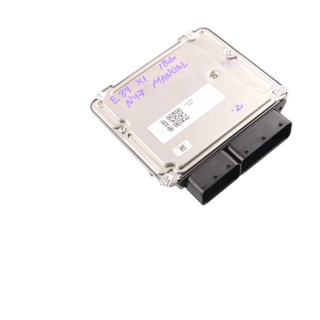 BMW X1 E84 18dX Diesel N47N Engine Control Unit Module ECU DDE Manual - SKU 8580307 - Part number 8580307
