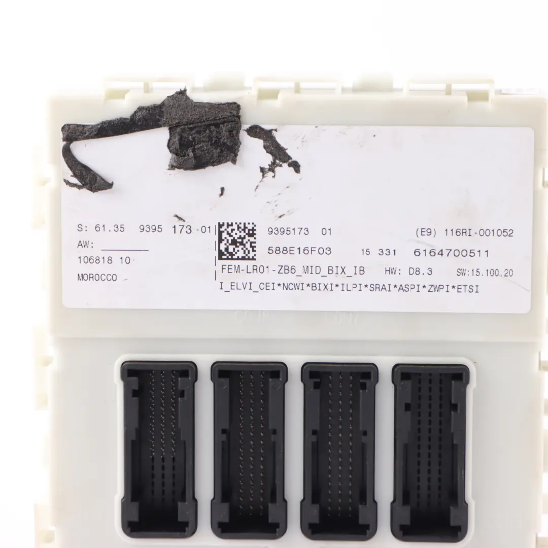 N57N 258HP Control Unit ECU Kit DDE FEM Key BMW F30 F32 LCI 330d 430d - SKU 8586540-5 - Part number 8586540