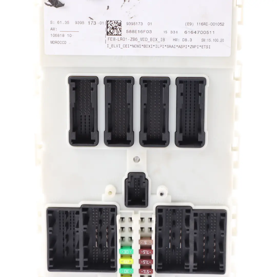 BMW F30 F32 LCI 330D 430D N57N 258HP Unidad De Control ECU Kit DDE FEM - SKU 8586540-5 - Número de pieza 8586540