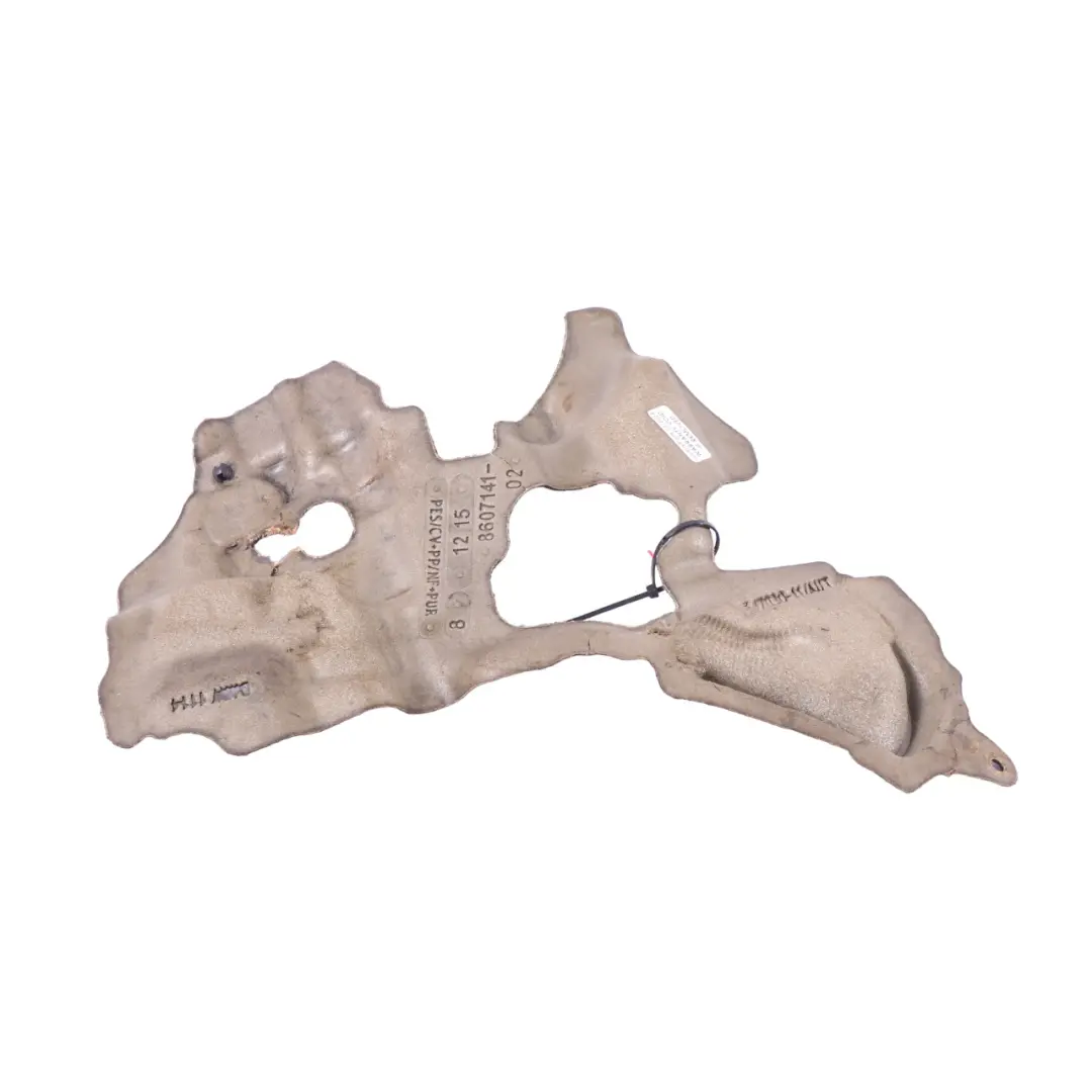 Tapa Acústica Motor Trasero Gasolina para BMW F20 F21 F30 LCI con número de pieza 8607141 BMW F20 F21 F30 LCI Tapa Acústica Motor Trasero Gasolina - SKU 8607141-1 - Número de pieza 8607141