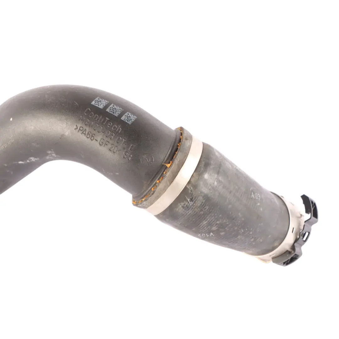 Pipe BMW F45 225xe Mini F60 SE ALL4 Charge Air Line Hybrid to Intercooler with Part number 8618372 Intercooler Pipe BMW F45 225xe Mini F60 SE ALL4 Charge Air Line Hybrid - SKU 8618372 - Part number 8618372