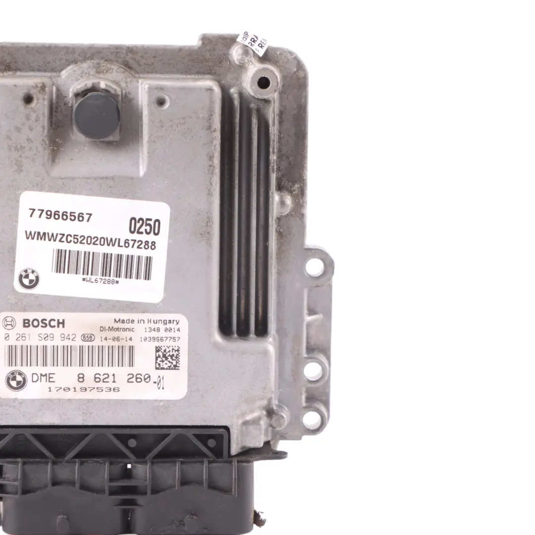 Control Unit Module DME Manual to Mini Cooper S R60 N18 Engine with Part number 8621260 Mini Cooper S R60 N18 Engine Control Unit Module DME Manual - SKU 8621260 - Part number 8621260