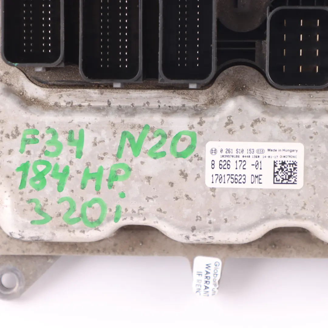 N20 184HP Engine Control ECU Kit Module DDE FEM Key to BMW F34 320i with Part number 8626172 BMW F34 320i N20 184HP Engine Control ECU Kit Module DDE FEM Key - SKU 8626172-3 - Part number 8626172