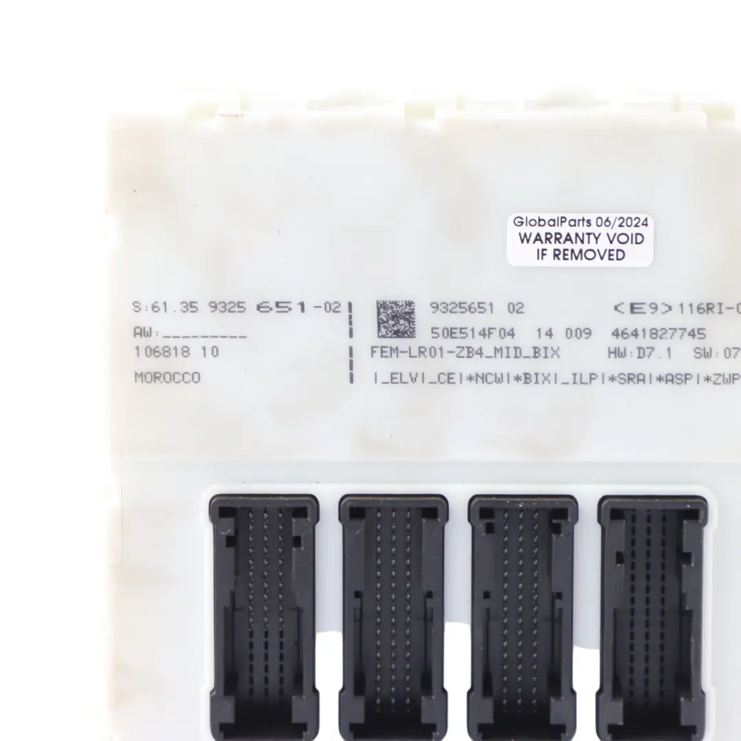 N20 184HP Engine Control ECU Kit Module DDE FEM Key to BMW F34 320i with Part number 8626172 BMW F34 320i N20 184HP Engine Control ECU Kit Module DDE FEM Key - SKU 8626172-3 - Part number 8626172