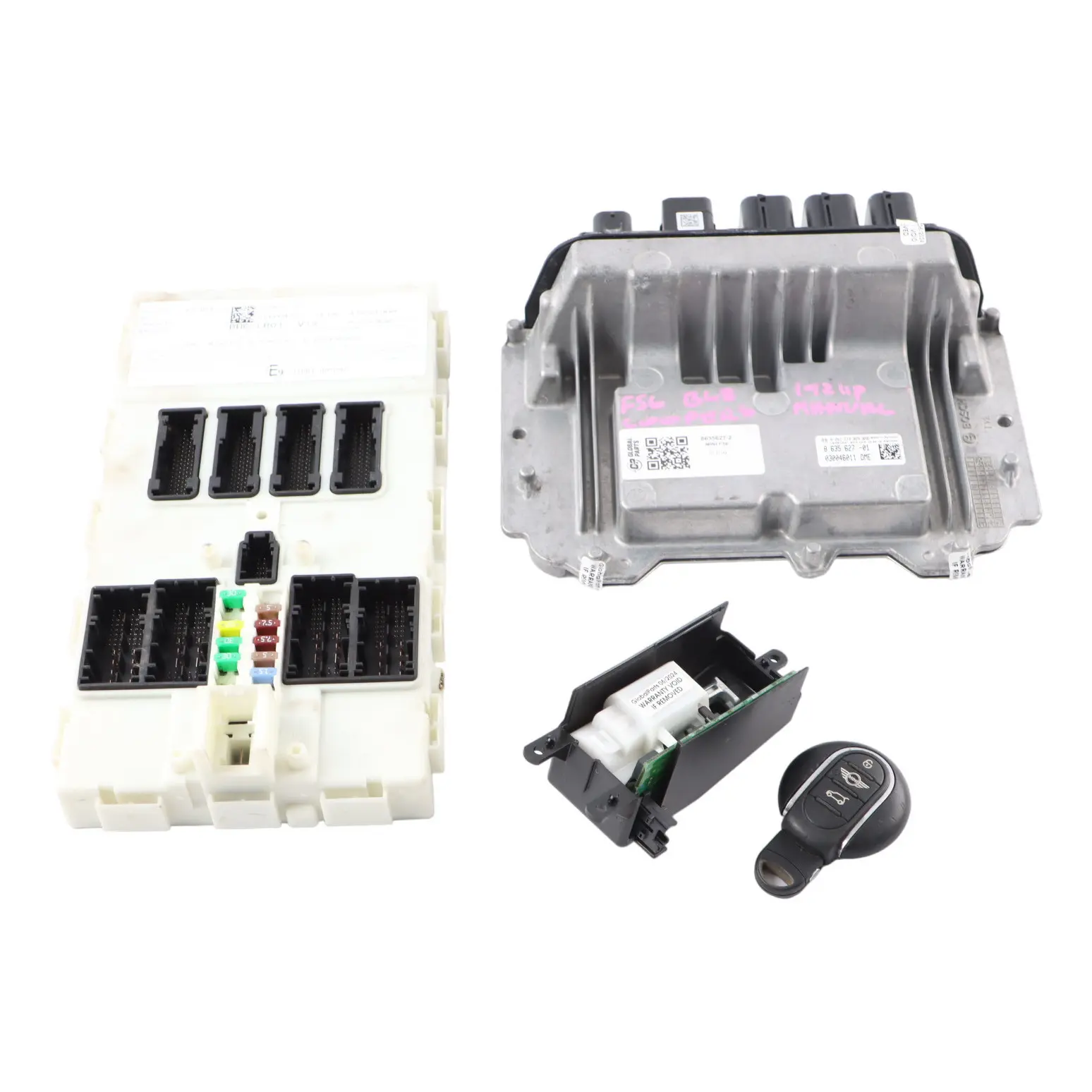Mini Cooper S F55 F56 B48 192HP Petrol Engine ECU Kit DME 8635627 + BDC + Key