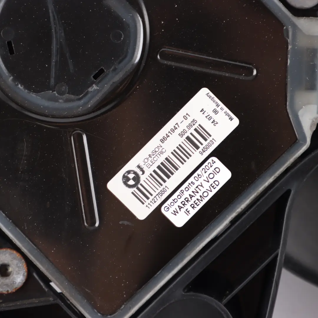 BMW F30 F31 F32 Radiador Motor Refrigeración Ventilador Carenado N57N - SKU 8641965-1 - Número de pieza 8641965