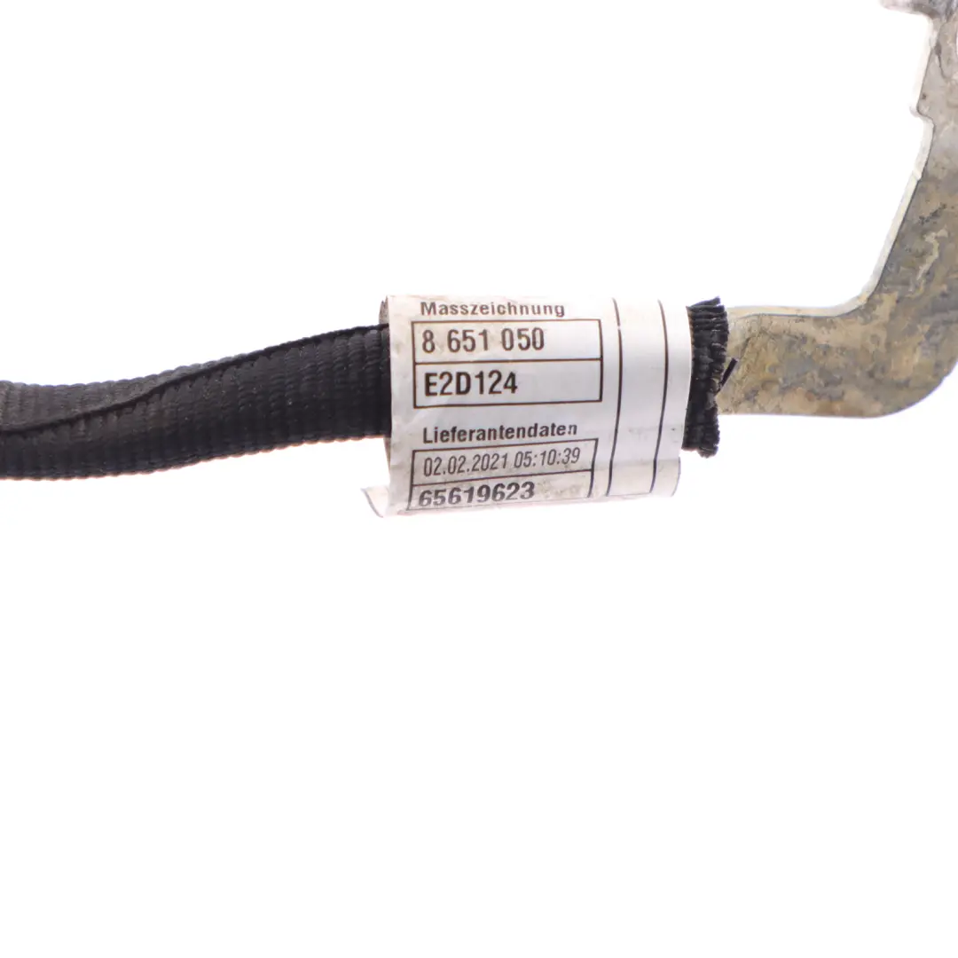 Ground Earth Mass Cable to Mini Countryman F60 Battery with Part number 8651049 Mini Countryman F60 Battery Ground Earth Mass Cable - SKU 8651049 - Part number 8651049