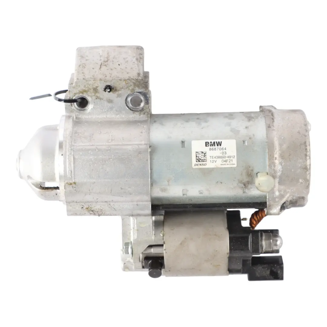 Starter Motor BMW G30 Engine Starter Actuator Denso to with Part number 8687064 Starter Motor BMW G30 Engine Starter Actuator Denso - SKU 8687064 - Part number 8687064