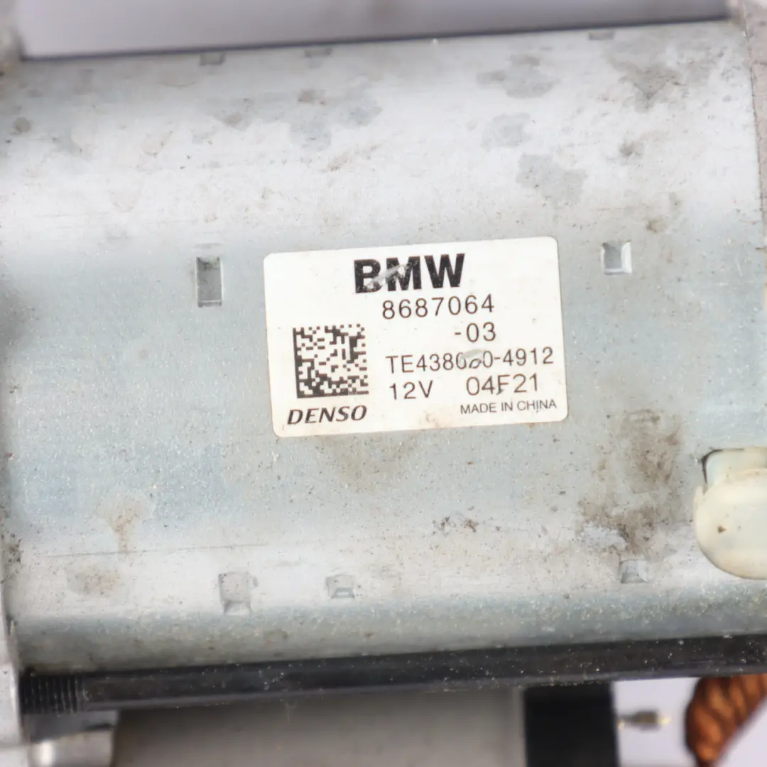 Starter Motor BMW G30 Engine Starter Actuator Denso to with Part number 8687064 Starter Motor BMW G30 Engine Starter Actuator Denso - SKU 8687064 - Part number 8687064