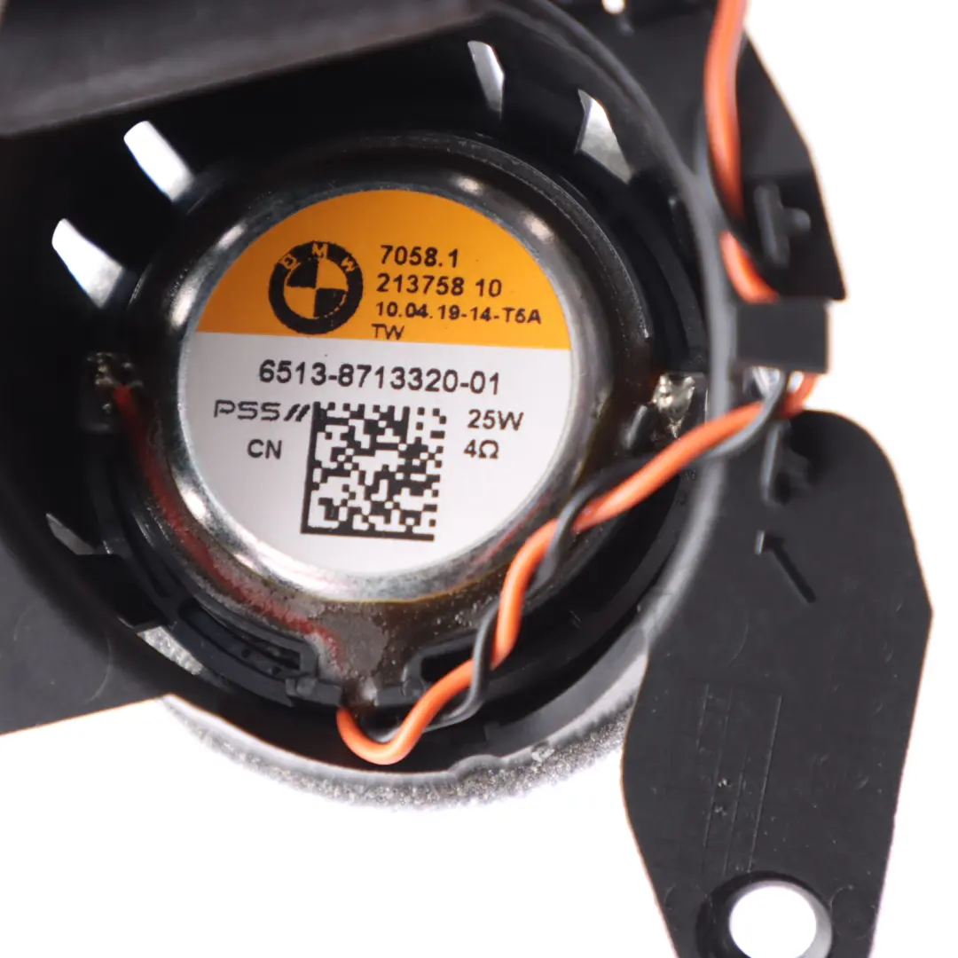 X4M F98 G02 Głośnik Tweeter Prawy Lewy Tył Tylny do BMW o numerze 8713320 BMW X4M F98 G02 Głośnik Tweeter Prawy Lewy Tył Tylny - SKU 8713320 - Numer Części 8713320